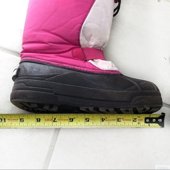 - COLUMBIA Waterproof Snow-Rain boots Girls Sz 4 - Picture 9 of 10